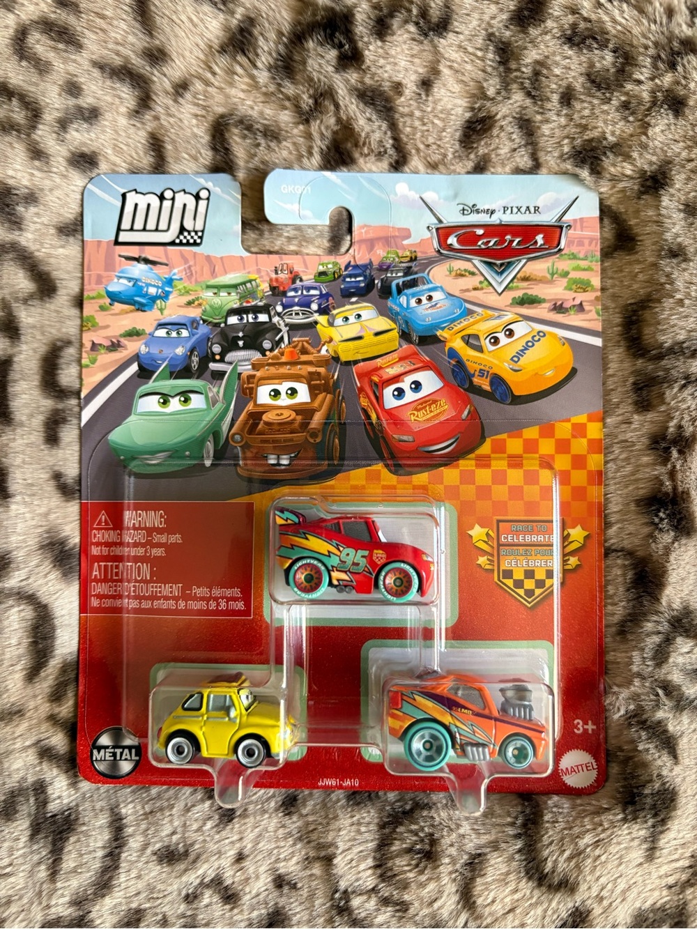 Mini Cars 3-Pack - Red, Yellow, Orange
